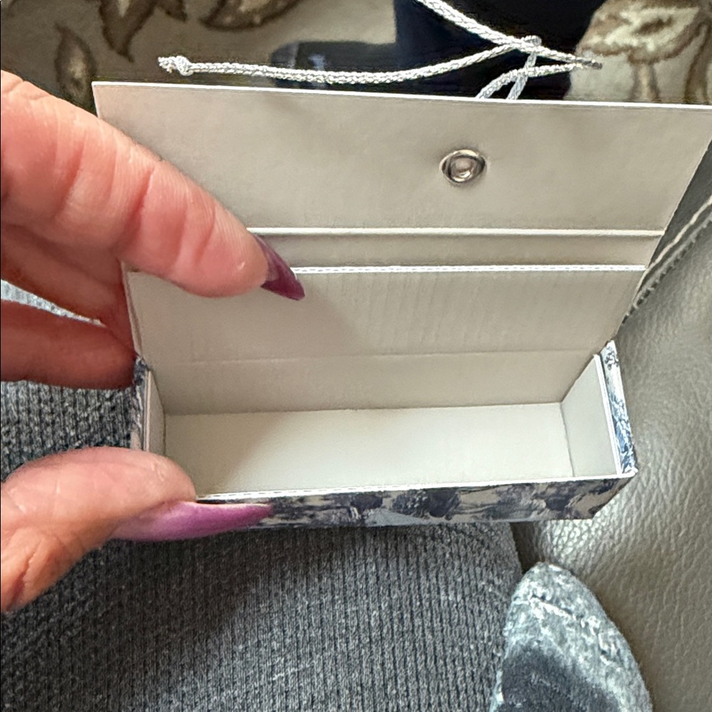 Christian Dior Toile Blue & White lipstick Holder - Picture 3 of 4